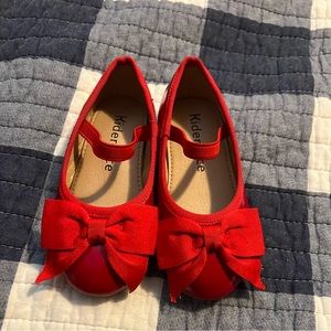 Toddler Girl Red Shoes